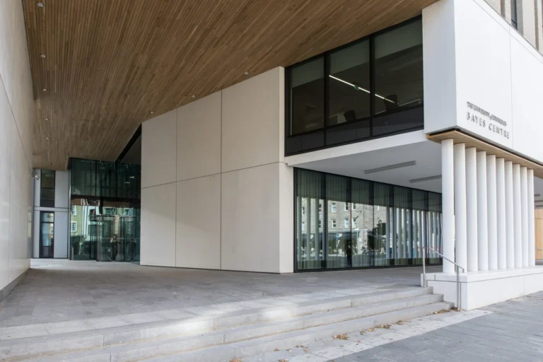 The Bayes building exterior