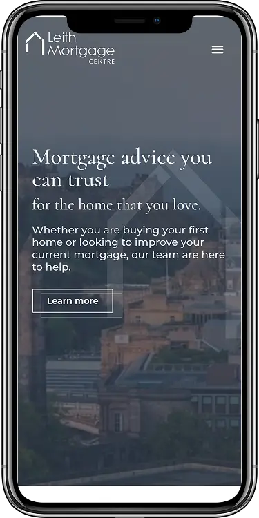 An image from the Leith Mortgage website